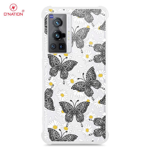 Vivo X70 Pro Cover - O'Nation Butterfly Dreams Series - 9 Designs - Clear Phone Case - Soft Silicon Borders