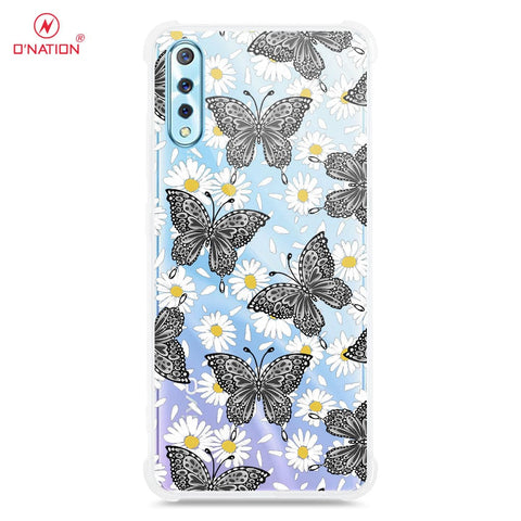 Vivo S1 Cover - O'Nation Butterfly Dreams Series - 9 Designs - Clear Phone Case - Soft Silicon Borders