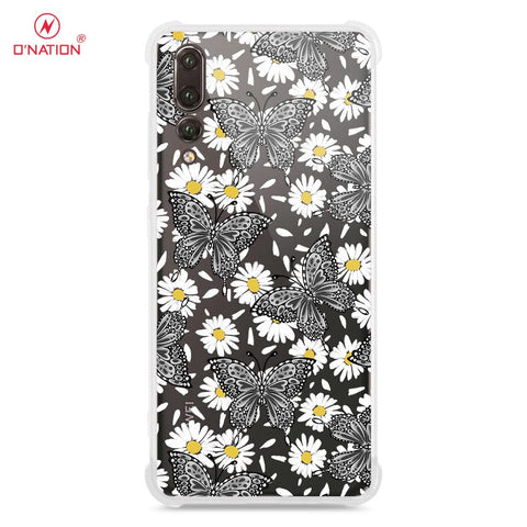 Huawei P20 Pro Cover - O'Nation Butterfly Dreams Series - 9 Designs - Clear Phone Case - Soft Silicon Borders