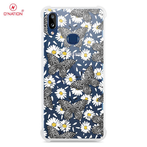 Samsung galaxy A10s Cover - O'Nation Butterfly Dreams Series - 9 Designs - Clear Phone Case - Soft Silicon Borders