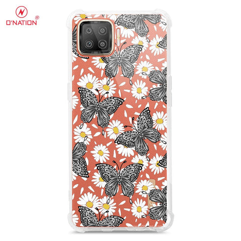 Oppo F17 Cover - O'Nation Butterfly Dreams Series - 9 Designs - Clear Phone Case - Soft Silicon Borders