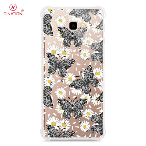 Samsung Galaxy J4 Plus Cover - O'Nation Butterfly Dreams Series - 9 Designs - Clear Phone Case - Soft Silicon Borders