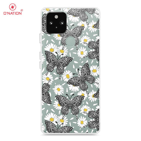 Google Pixel 5 XL Cover - O'Nation Butterfly Dreams Series - 9 Designs - Clear Phone Case - Soft Silicon Borders