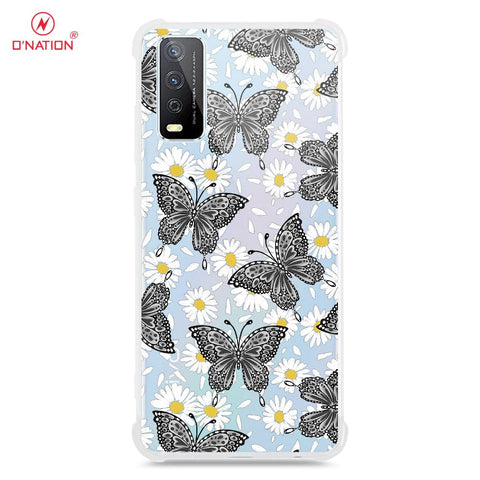 Vivo Y11s Cover - O'Nation Butterfly Dreams Series - 9 Designs - Clear Phone Case - Soft Silicon Borders