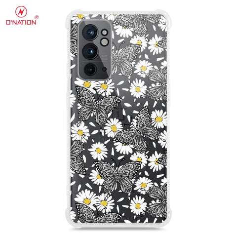 OnePlus 9RT 5G Cover - O'Nation Butterfly Dreams Series - 9 Designs - Clear Phone Case - Soft Silicon Borders