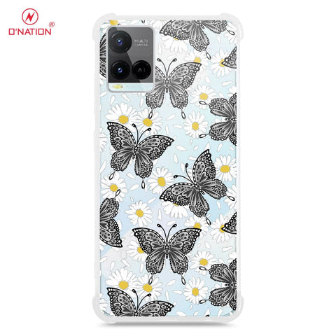 Vivo Y21e Cover - O'Nation Butterfly Dreams Series - 9 Designs - Clear Phone Case - Soft Silicon Borders