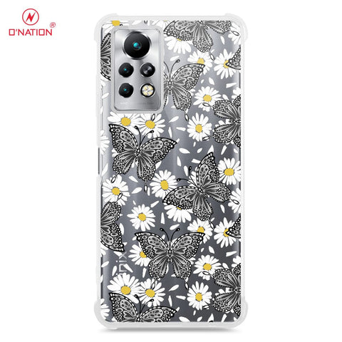 Infinix Note 11 Pro Cover - O'Nation Butterfly Dreams Series - 9 Designs - Clear Phone Case - Soft Silicon Borders