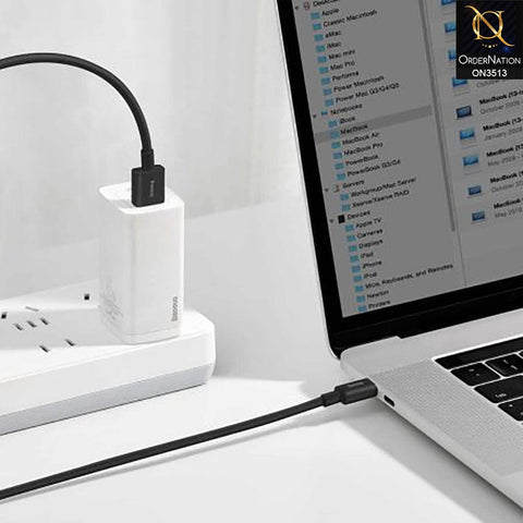 Baseus Superior USB to Type C 66W Fast Charging Cable 2M Black