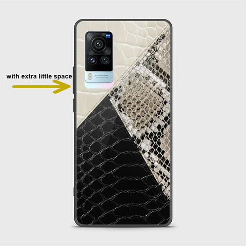 Vivo X60 Pro Cover - Printed Skins Series - HQ Ultra Shine Premium Infinity Glass Soft Silicon Borders Case