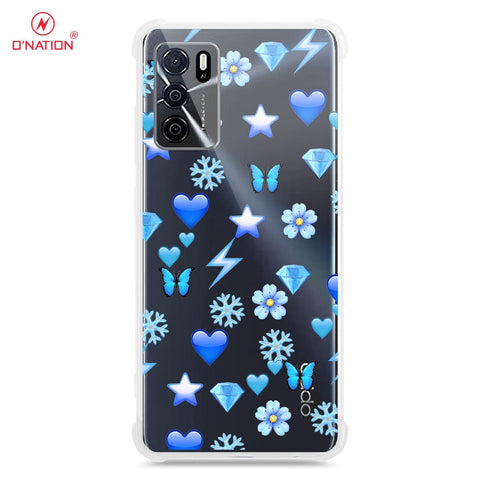 Oppo A16 Cover - O'Nation Butterfly Dreams Series - 9 Designs - Clear Phone Case - Soft Silicon Borders
