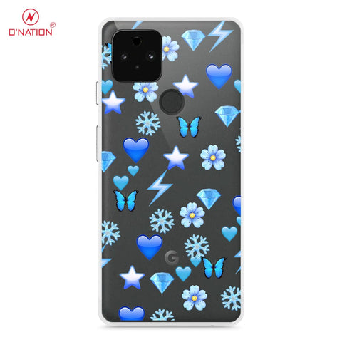 Google Pixel 5a Cover - O'Nation Butterfly Dreams Series - 9 Designs - Clear Phone Case - Soft Silicon Borders