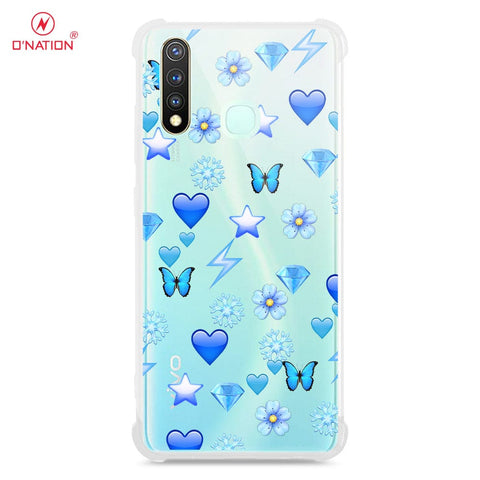 Vivo Y19 Cover - O'Nation Butterfly Dreams Series - 9 Designs - Clear Phone Case - Soft Silicon Borders