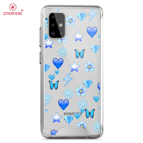 Samsung Galaxy A71 Cover - O'Nation Butterfly Dreams Series - 9 Designs - Clear Phone Case - Soft Silicon Borders