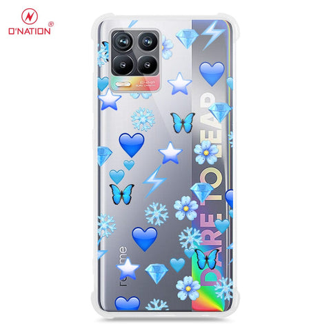 Realme 8 Pro Cover - O'Nation Butterfly Dreams Series - 9 Designs - Clear Phone Case - Soft Silicon Borders