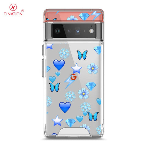 Google Pixel 6 Pro Cover - O'Nation Butterfly Dreams Series - 9 Designs - Clear Phone Case - Soft Silicon Borders