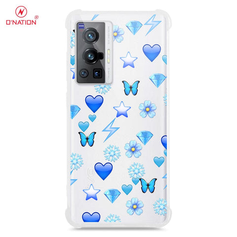 Vivo X70 Pro Cover - O'Nation Butterfly Dreams Series - 9 Designs - Clear Phone Case - Soft Silicon Borders