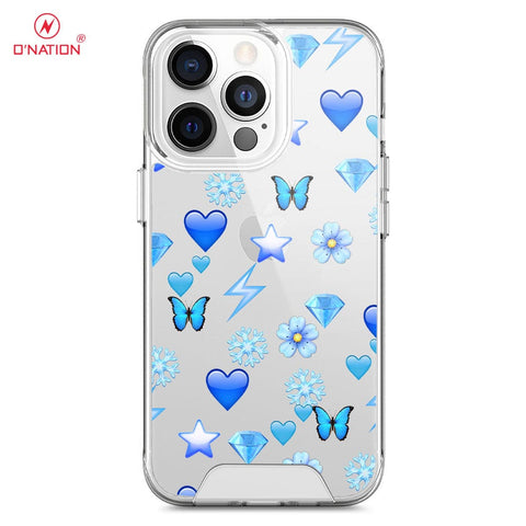 iPhone 13 Pro Cover - O'Nation Butterfly Dreams Series - 9 Designs - Clear Phone Case - Soft Silicon Borders