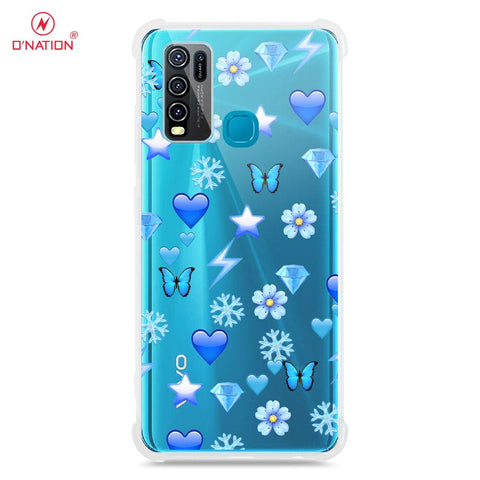 Vivo Y30 Cover - O'Nation Butterfly Dreams Series - 9 Designs - Clear Phone Case - Soft Silicon Borders