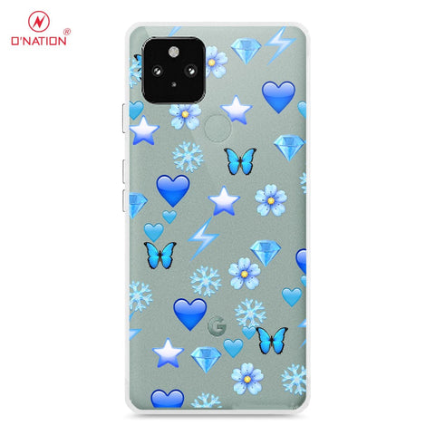Google Pixel 5 XL Cover - O'Nation Butterfly Dreams Series - 9 Designs - Clear Phone Case - Soft Silicon Borders