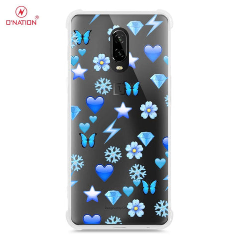 OnePlus 6T Cover - O'Nation Butterfly Dreams Series - 9 Designs - Clear Phone Case - Soft Silicon Borders
