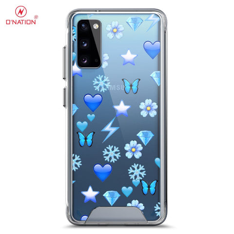 Samsung Galaxy S20 Cover - O'Nation Butterfly Dreams Series - 9 Designs - Clear Phone Case - Soft Silicon Bordersx
