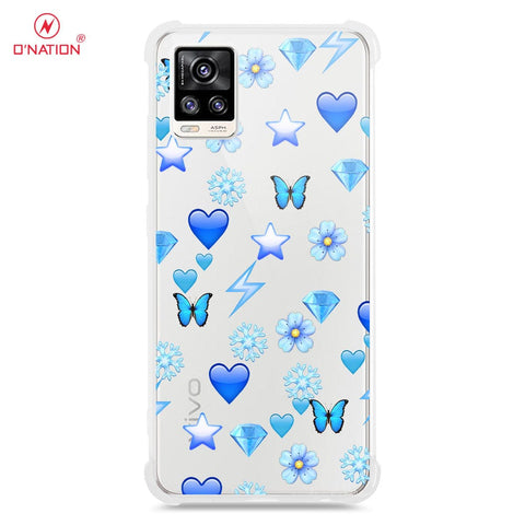 Vivo V20 Cover - O'Nation Butterfly Dreams Series - 9 Designs - Clear Phone Case - Soft Silicon Bordersx