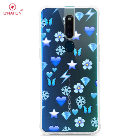 Oppo F11 Pro Cover - O'Nation Butterfly Dreams Series - 9 Designs - Clear Phone Case - Soft Silicon Borders