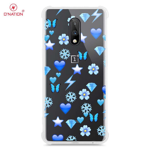 OnePlus 7 Cover - O'Nation Butterfly Dreams Series - 9 Designs - Clear Phone Case - Soft Silicon Borders