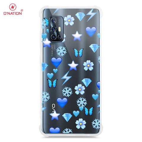 Vivo V17 Cover - O'Nation Butterfly Dreams Series - 9 Designs - Clear Phone Case - Soft Silicon Borders