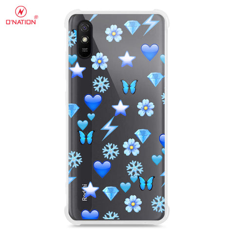 Xiaomi Redmi 9A Cover - O'Nation Butterfly Dreams Series - 9 Designs - Clear Phone Case - Soft Silicon Borders