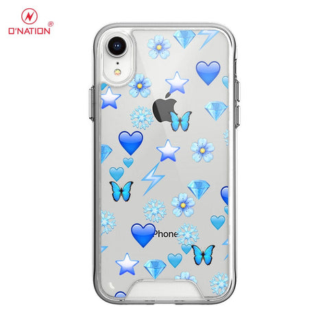 iPhone XR Cover - O'Nation Butterfly Dreams Series - 9 Designs - Clear Phone Case - Soft Silicon Borders U12