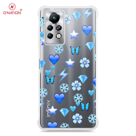 Infinix Note 11 Pro Cover - O'Nation Butterfly Dreams Series - 9 Designs - Clear Phone Case - Soft Silicon Borders