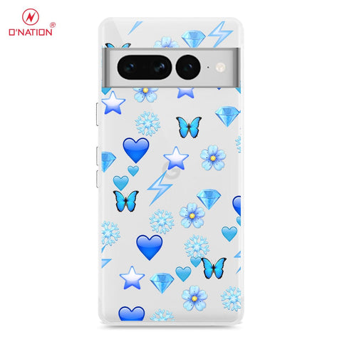 Google Pixel 7 Pro Cover - O'Nation Butterfly Dreams Series - 9 Designs - Clear Phone Case - Soft Silicon Borders