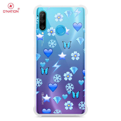 Huawei P30 Lite Cover - O'Nation Butterfly Dreams Series - 9 Designs - Clear Phone Case - Soft Silicon Borders