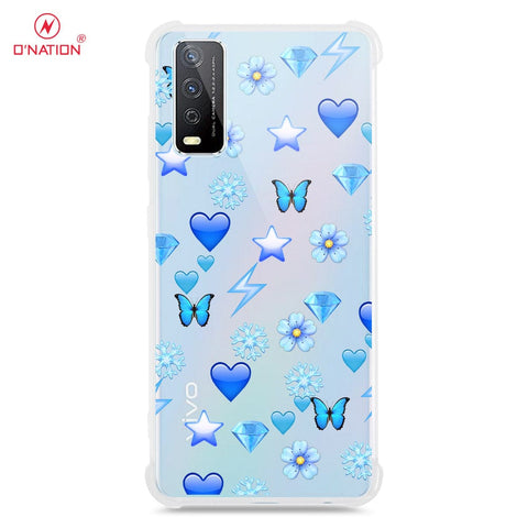 Vivo Y11s Cover - O'Nation Butterfly Dreams Series - 9 Designs - Clear Phone Case - Soft Silicon Borders