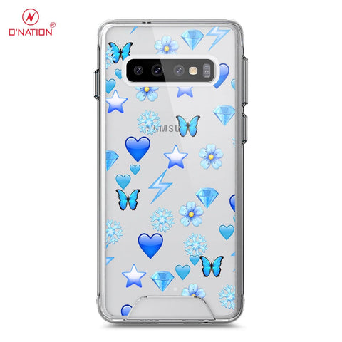 Samsung Galaxy S10 Cover - O'Nation Butterfly Dreams Series - 9 Designs - Clear Phone Case - Soft Silicon Bordersx