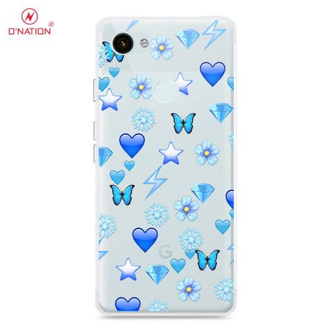 Google Pixel 3a Cover - O'Nation Butterfly Dreams Series - 9 Designs - Clear Phone Case - Soft Silicon Borders