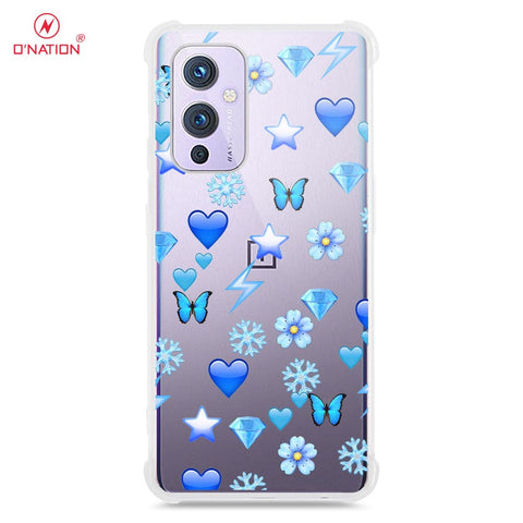 OnePlus 9 Cover - O'Nation Butterfly Dreams Series - 9 Designs - Clear Phone Case - Soft Silicon Borders