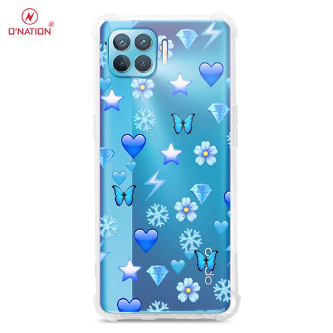 Oppo F17 Pro Cover - O'Nation Butterfly Dreams Series - 9 Designs - Clear Phone Case - Soft Silicon Borders