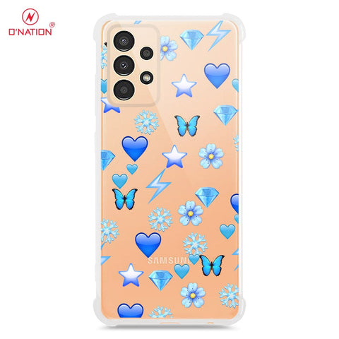 Samsung Galaxy A13 Cover - O'Nation Butterfly Dreams Series - 9 Designs - Clear Phone Case - Soft Silicon Borders