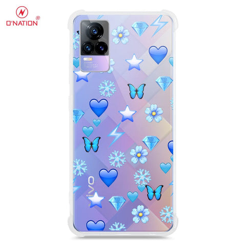 Vivo V21E Cover - O'Nation Butterfly Dreams Series - 9 Designs - Clear Phone Case - Soft Silicon Borders