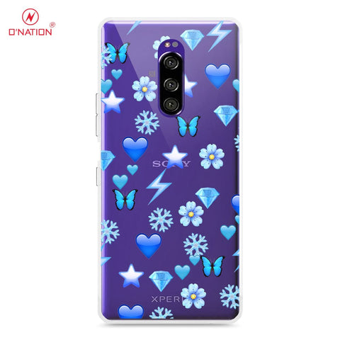 Sony Xperia XZ4 Cover - O'Nation Butterfly Dreams Series - 9 Designs - Clear Phone Case - Soft Silicon Borders