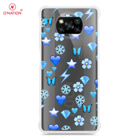 Xiaomi Poco X3 Pro Cover - O'Nation Butterfly Dreams Series - 9 Designs - Clear Phone Case - Soft Silicon Borders