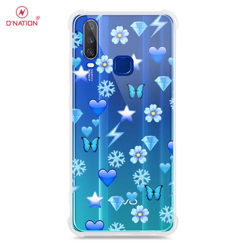Vivo Y12 Cover - O'Nation Butterfly Dreams Series - 9 Designs - Clear Phone Case - Soft Silicon Borders