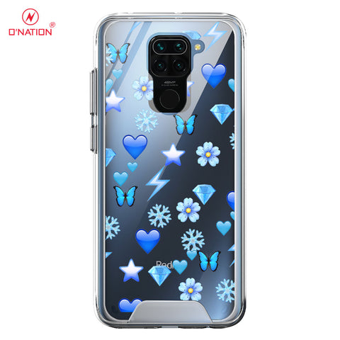 Xiaomi Redmi Note 9 Cover - O'Nation Butterfly Dreams Series - 9 Designs - Clear Phone Case - Soft Silicon Bordersx