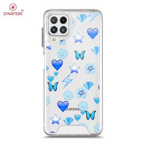 Samsung Galaxy M32 Cover - O'Nation Butterfly Dreams Series - 9 Designs - Clear Phone Case - Soft Silicon Borders