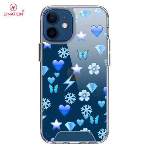 iPhone 12 Mini Cover - O'Nation Butterfly Dreams Series - 9 Designs - Clear Phone Case - Soft Silicon Borders