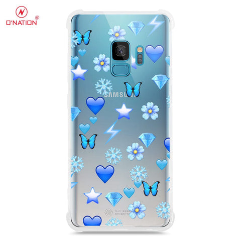 Samsung Galaxy S9 Cover - O'Nation Butterfly Dreams Series - 9 Designs - Clear Phone Case - Soft Silicon Borders