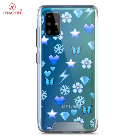 Samsung Galaxy A51 Cover - O'Nation Butterfly Dreams Series - 9 Designs - Clear Phone Case - Soft Silicon Borders