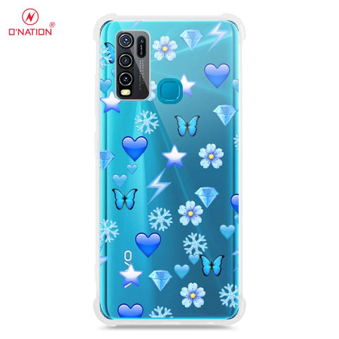 Vivo Y50 Cover - O'Nation Butterfly Dreams Series - 9 Designs - Clear Phone Case - Soft Silicon Borders